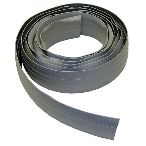 A roll of grey rubber neoprene wiper strip.