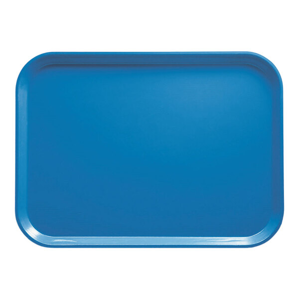 A Horizon Blue Cambro rectangular tray.