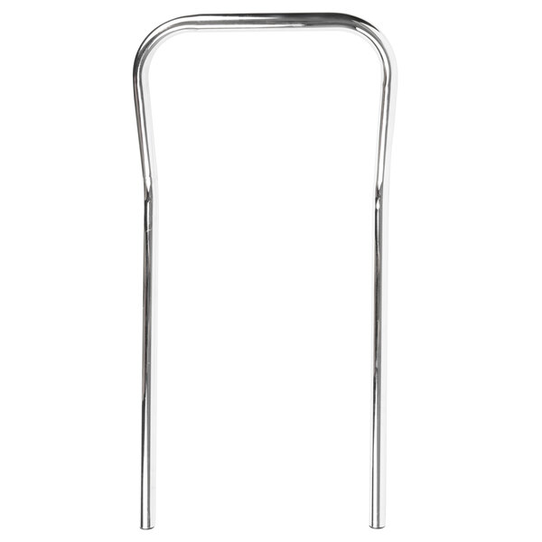 A metal frame with a Vollrath dolly handle attached.