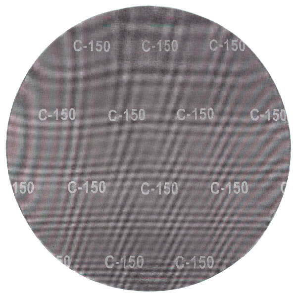 A Scrubble by ACS 20" Sand Screen Disc with white text that says "c - 150"