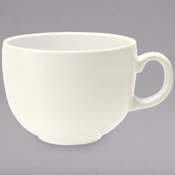 A white GET Diamond mug with a handle.
