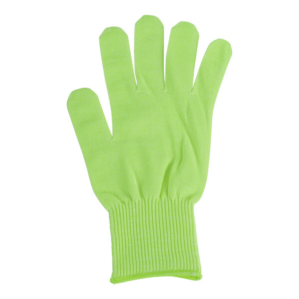 A lime green Victorinox PerformanceFIT level cut resistant glove.