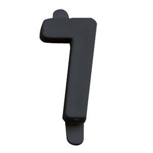 A black number 7 deli tag insert.
