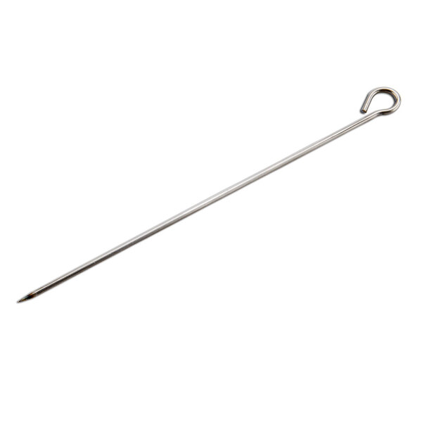 A Town stainless steel duck tail needle with a long thin metal rod.