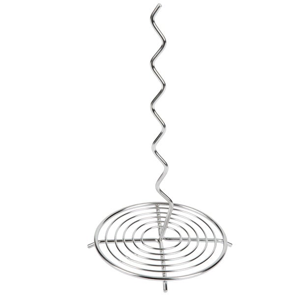 An American Metalcraft metal spiral onion ring tower stand.