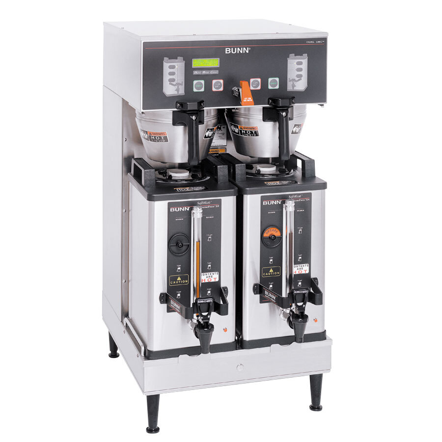 Bunn 33500.0000 BrewWISE Dual Soft Heat DBC Brewer 120/240V, 6800W