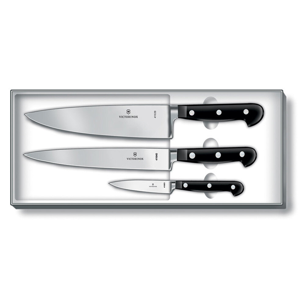 Victorinox 7.7143.3 3 Piece Chef's Knife Set with POM Handles