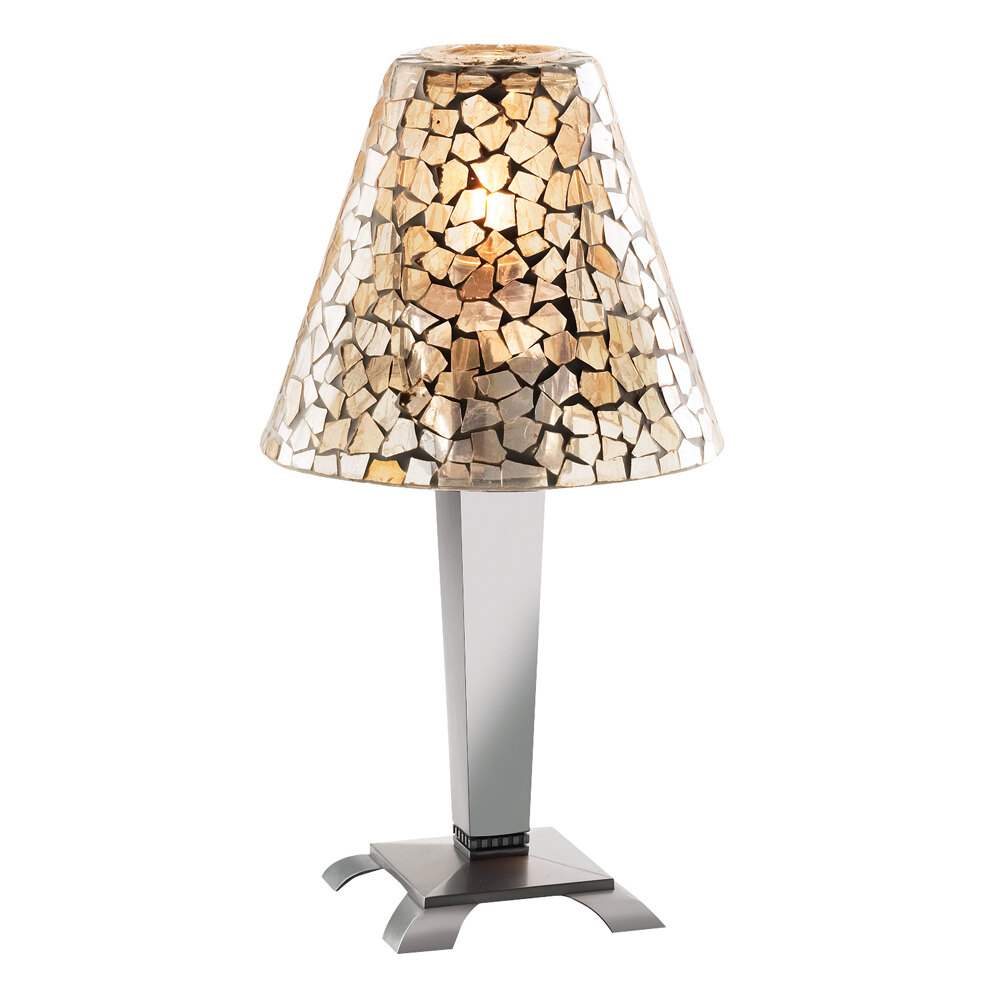 Sterno Products 85462 Light Gold Mosaic Lamp Shade