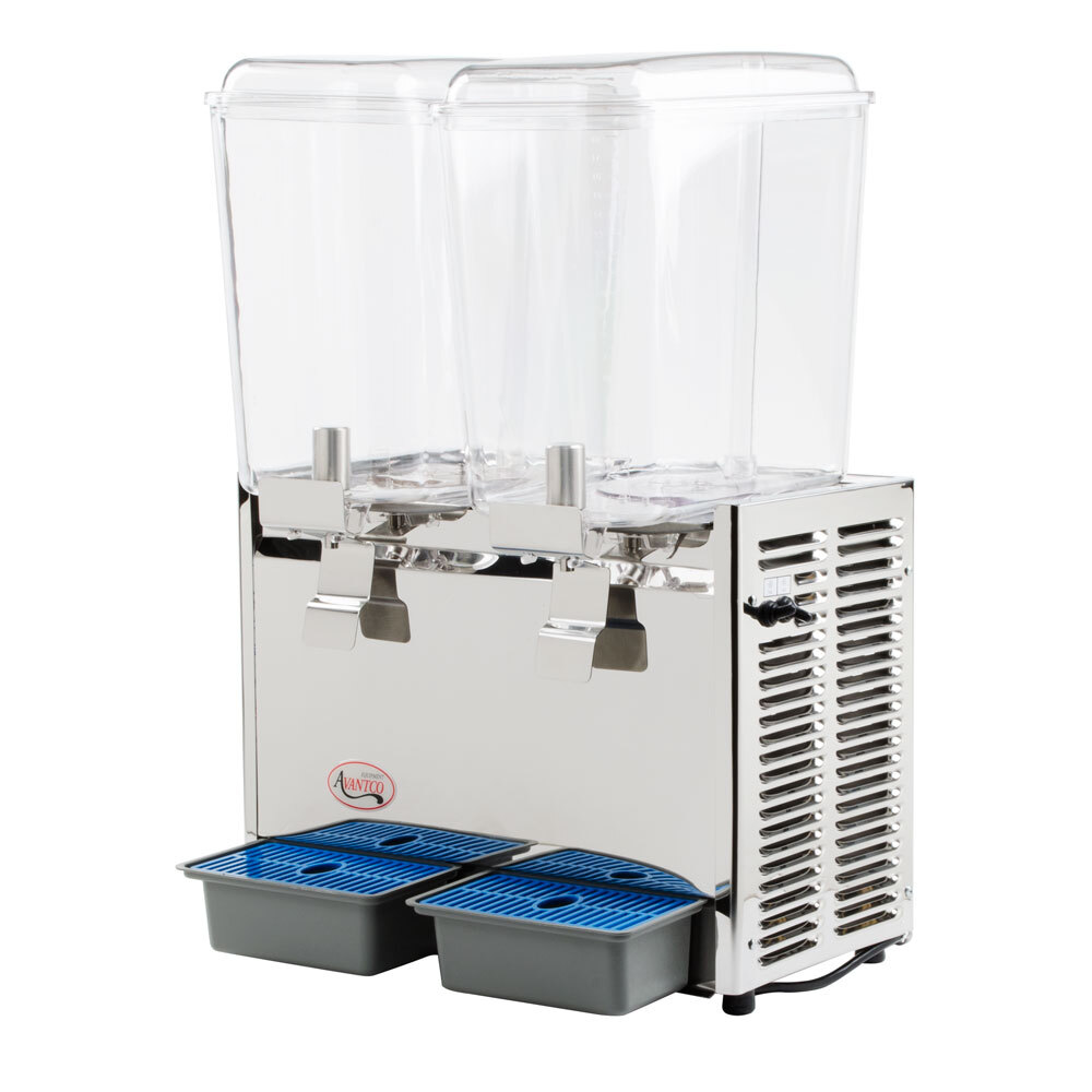 Avantco RBD52 Double 5 Gallon Bowl Refrigerated Beverage Dispenser