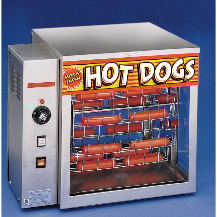 APW Wyott DR1A "Mr. Frank" Hot Dog Broiler