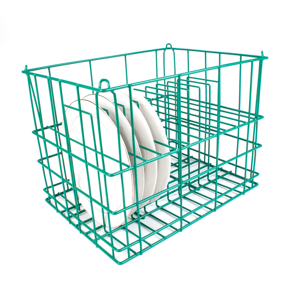 14 Compartment Catering Plate Rack for Square Plates up to 8 1/4