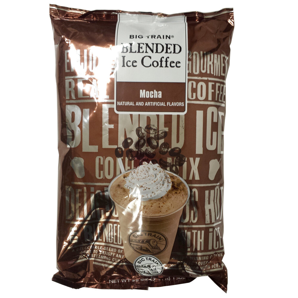 Big Train Mocha Blended Ice Coffee Mix 3.5 lb. Bag