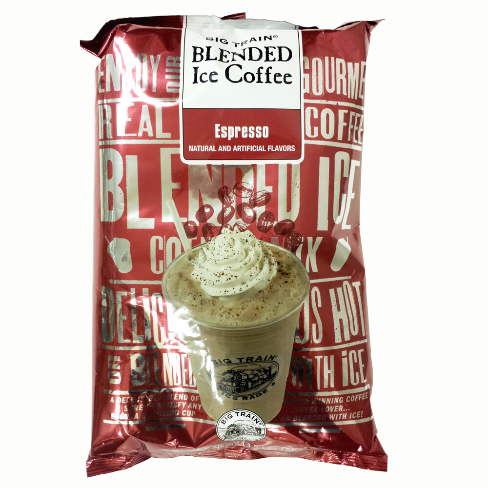 Big Train Espresso Blended Ice Coffee Mix 3.5 lb. Bag