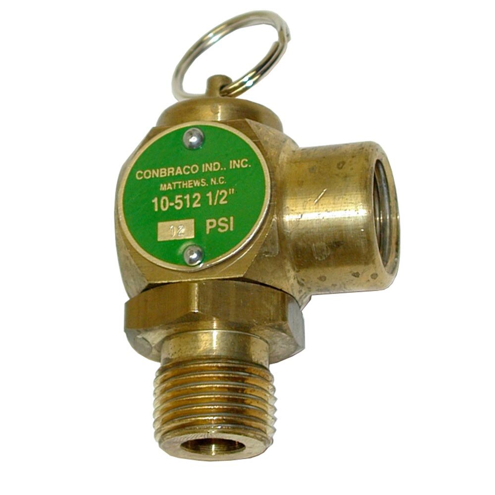All Points 561238 12 PSI Steam Safety Relief Valve 1/2" NPT, 135 lb./Hour