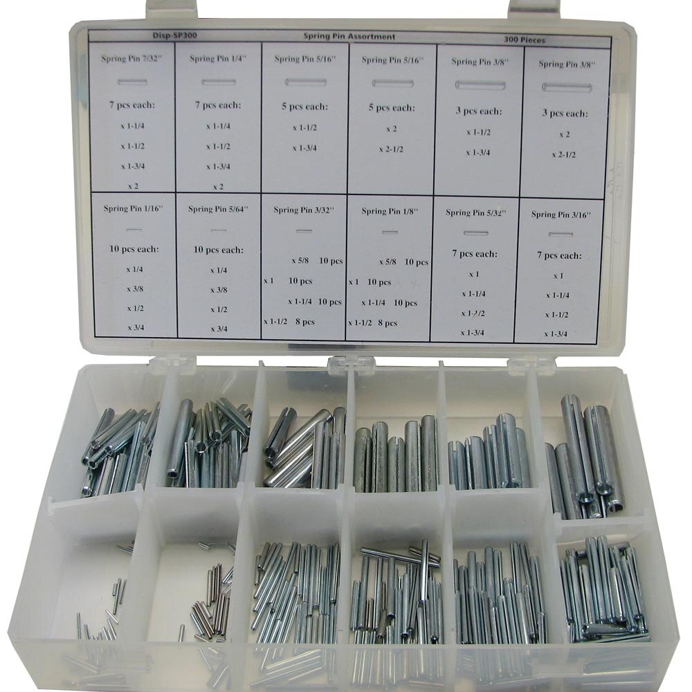 All Points 851045 300 Piece Roll Pin Kit