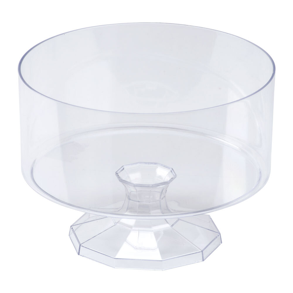 Fineline Platter Pleasers 3530 1.19 qt. Clear Trifle Bowl