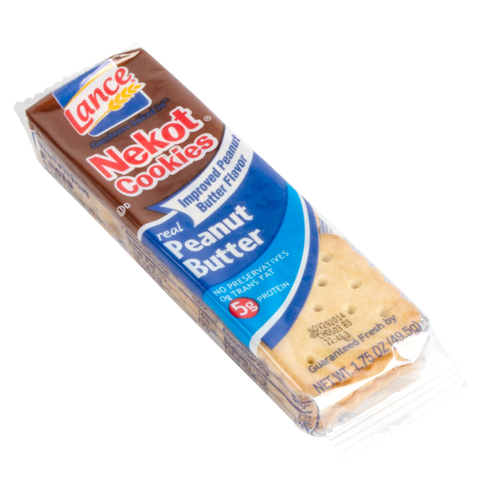 Lance Nekot Vanilla Cookie with Peanut Butter Filling 20 Count Box 6