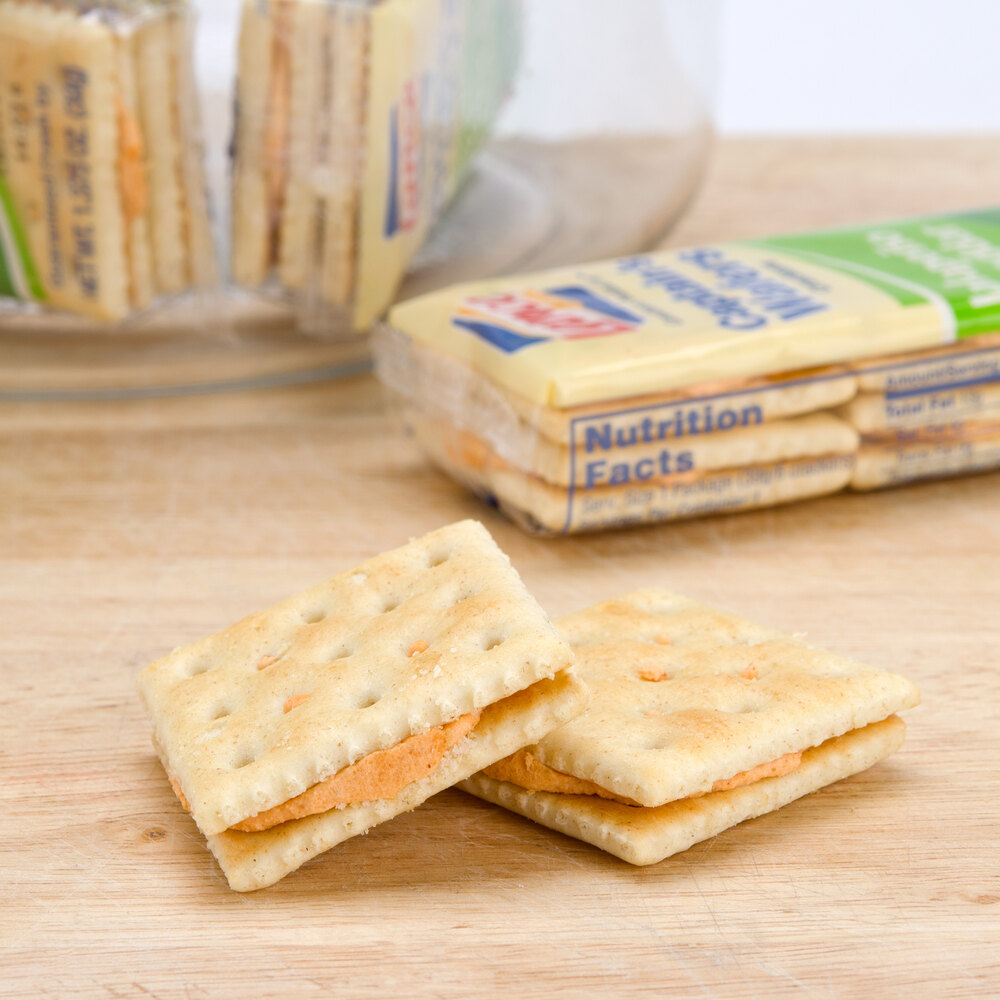 Lance Captain's Wafers Jalapeno Cheddar Sandwich Crackers 20 Count Box