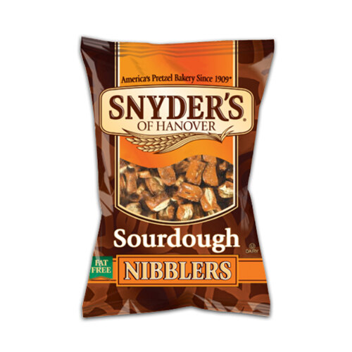 Snyder's of Hanover Sourdough Nibbler Pretzels 1 lb. Bags 6 / Case