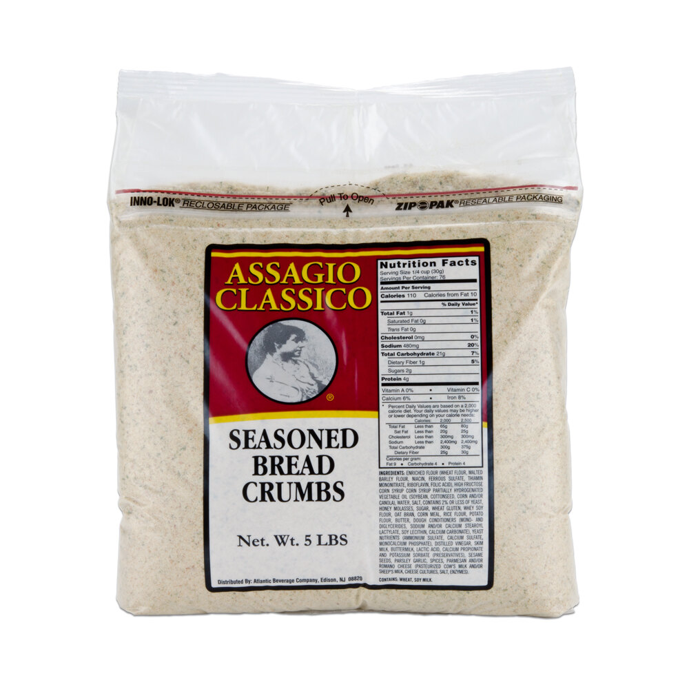 5 lb. Italian Style Seasoned Bread Crumbs