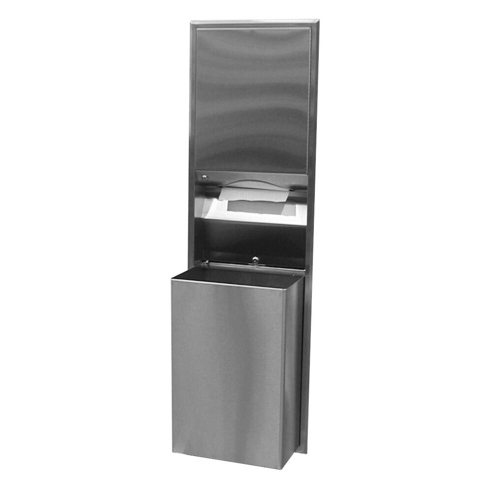 Bobrick B3947 ClassicSeries Recessed Convertible Paper Towel Dispenser