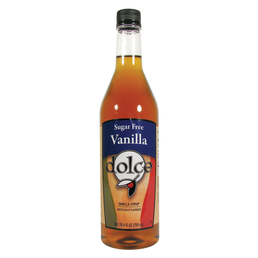 Dolce Vanilla Sugar Free Coffee Flavoring Syrup
