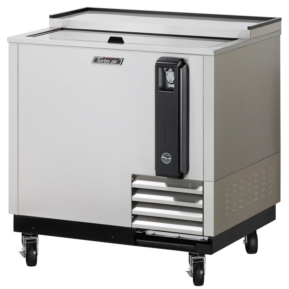 Turbo Air TBC36SD 36" Super Deluxe Stainless Steel Bottle Cooler