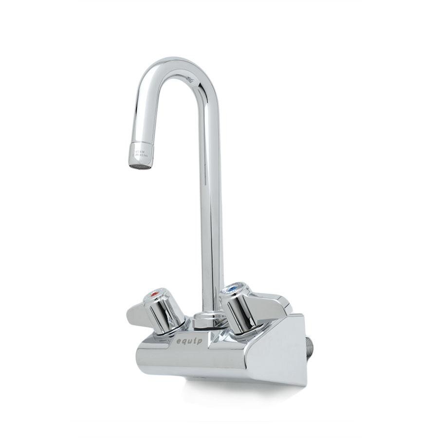 Equip by T&S 5F4WLX03VF05 Wall Mount Faucet with 4" Centers and