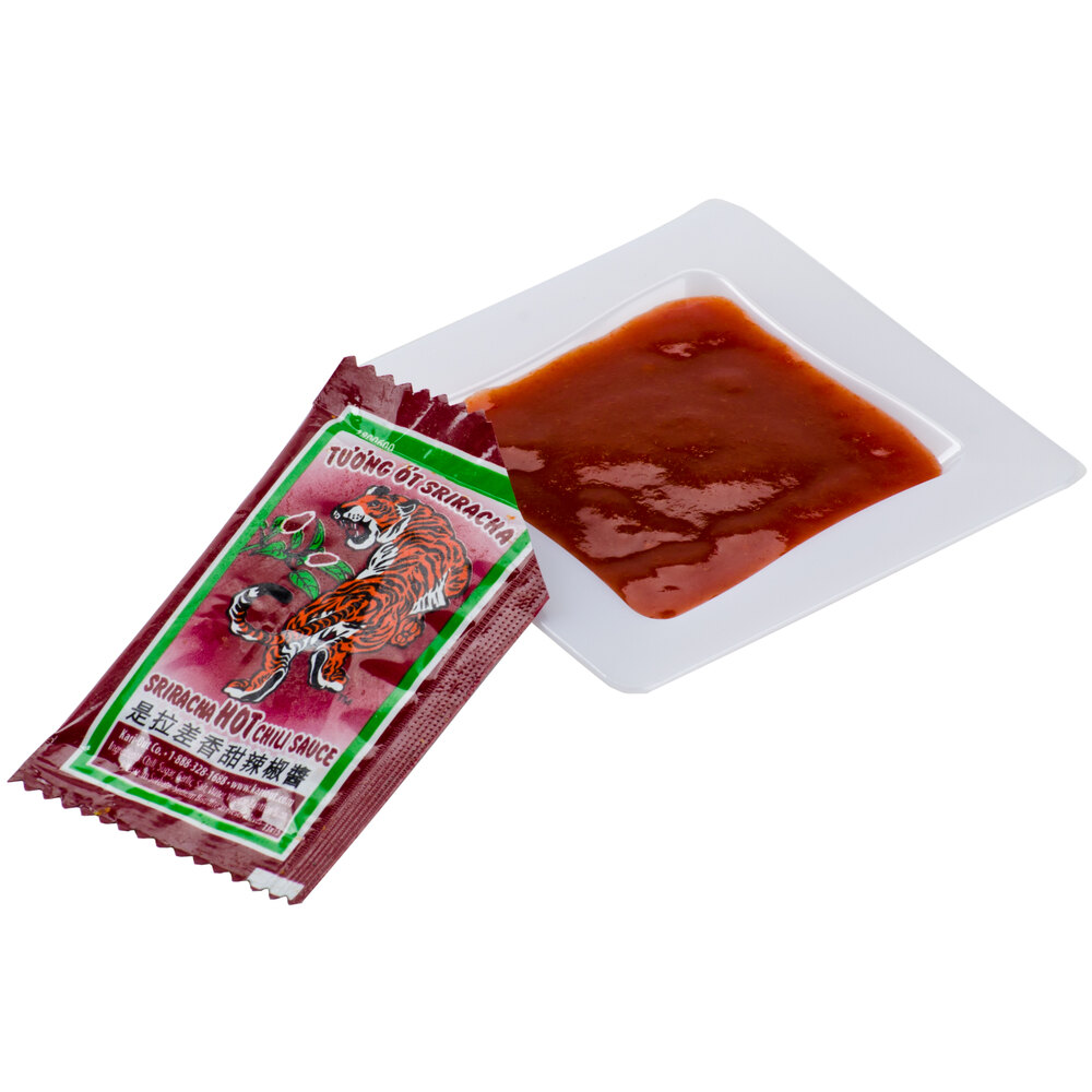 Sriracha Hot Chili Sauce 9 Gram Portion Packet 200/Case