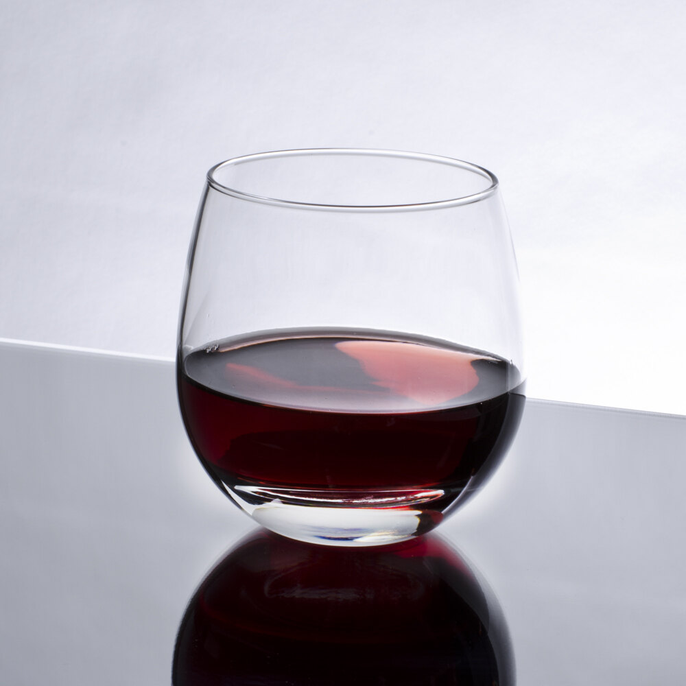 Libbey 238 15 oz. Stemless Red Wine Glass 12 / Case