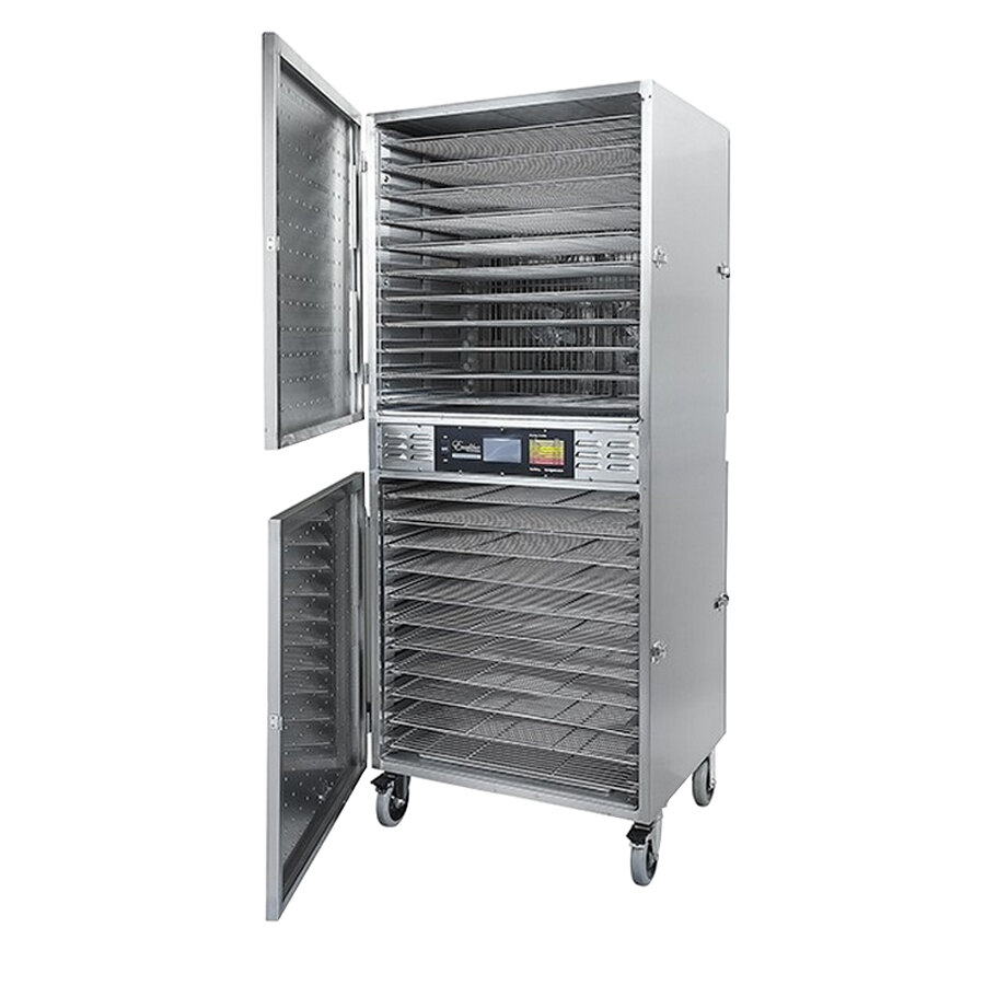 Excalibur COM2 Stainless Steel Two Zone Commercial Dehydrator 4800W