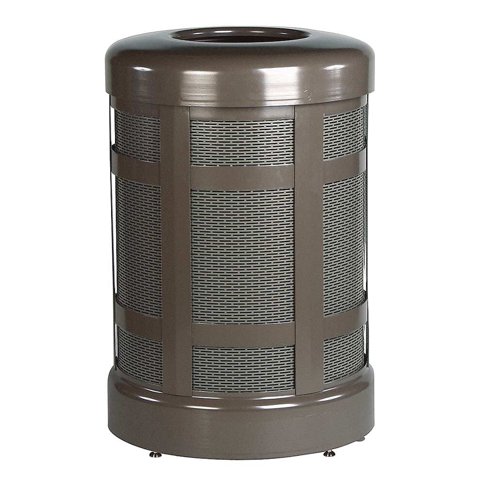 Rubbermaid FGA38T Architek DropIn Top Architectural Bronze Steel Waste