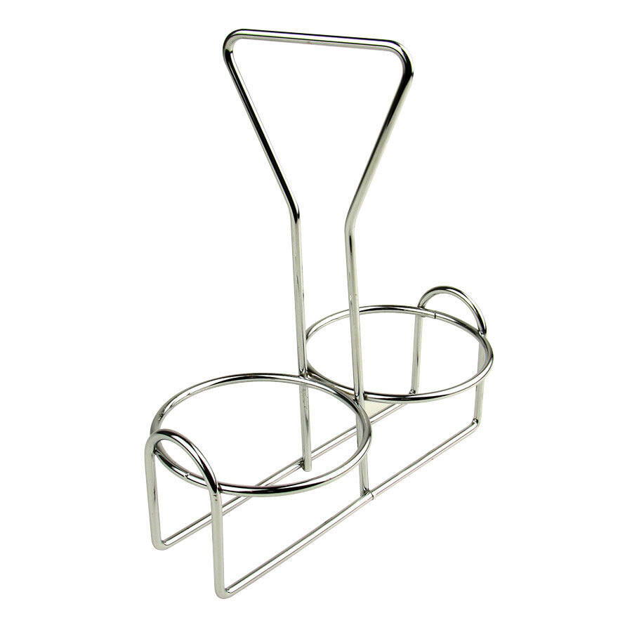 2 Hole Wire Condiment Holder