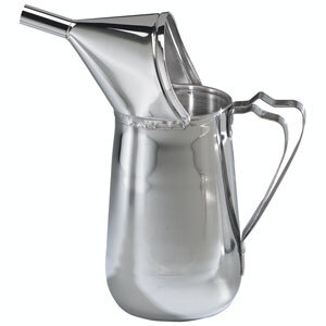 ... Medal 5109 (1 1/2) Qt. Funnel Cake Pouring Pitcher - Stainless Steel
