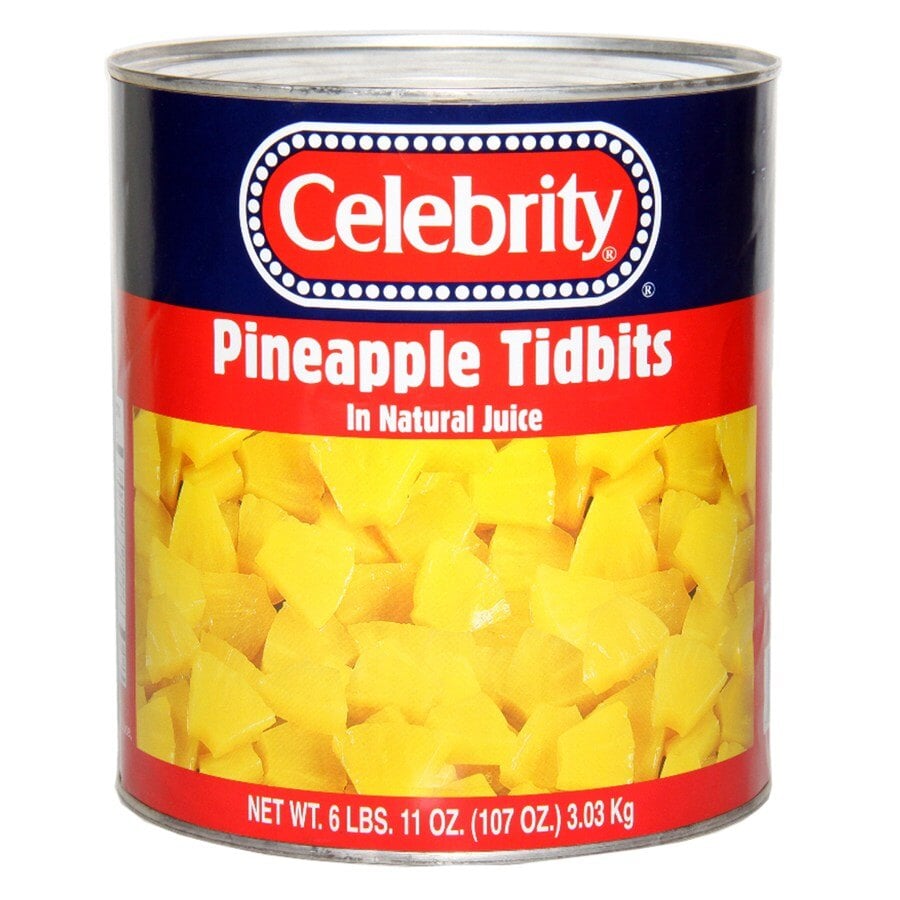 Pineapple Tidbits in Natural Juice 10 Can