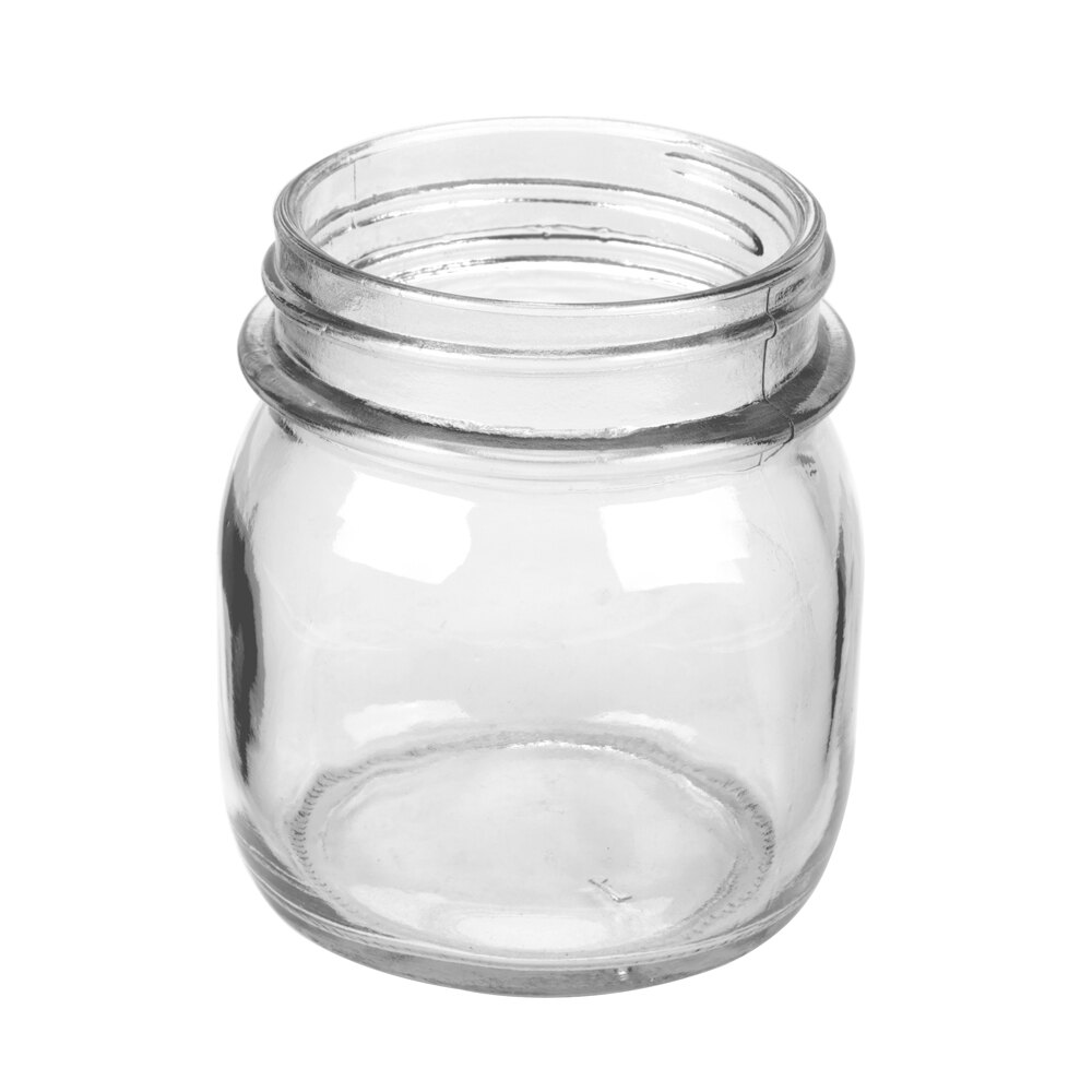 American Metalcraft MJ85 8.5 oz. Condiment Mason Jar 6 / Pack