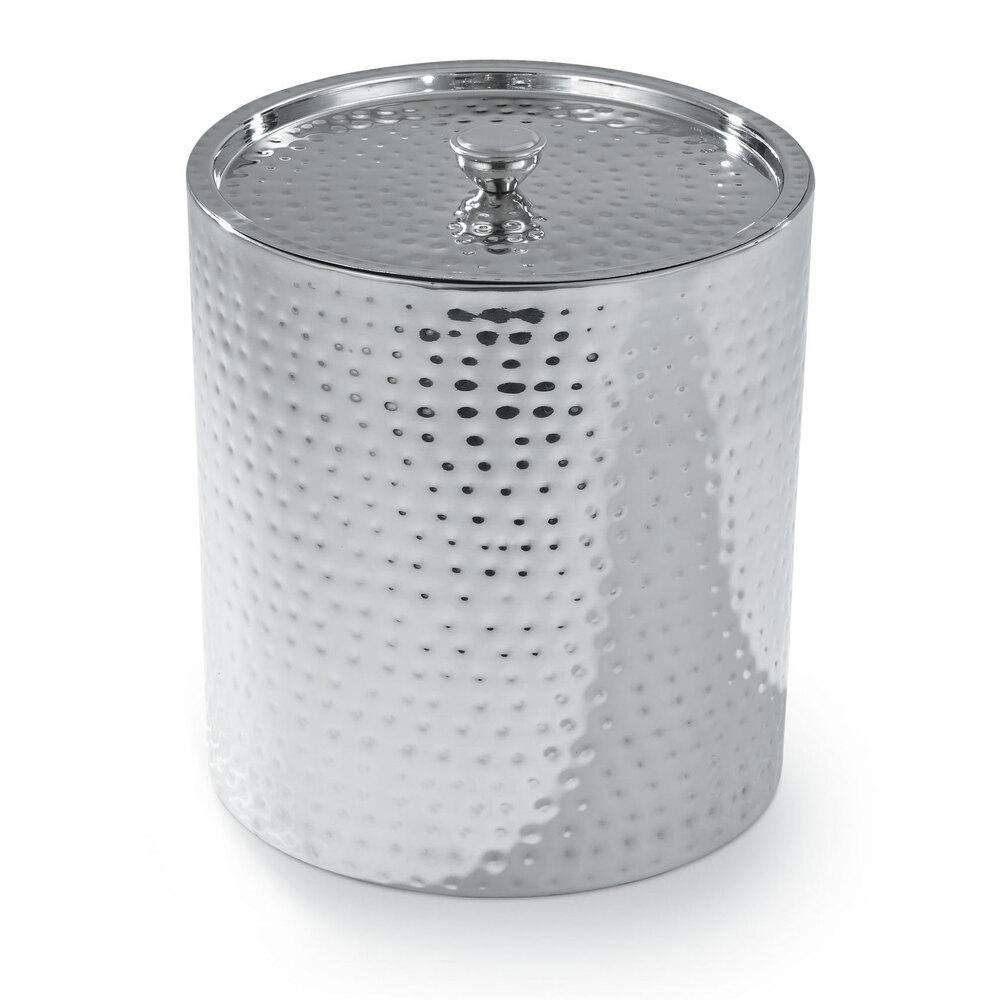 Vollrath T720DW 3 Gallon Double Wall Hand Hammered Stainless Steel Ice