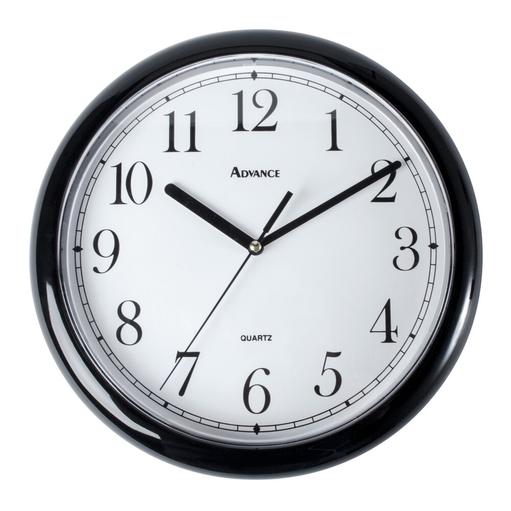 10" Diameter Wall Clock