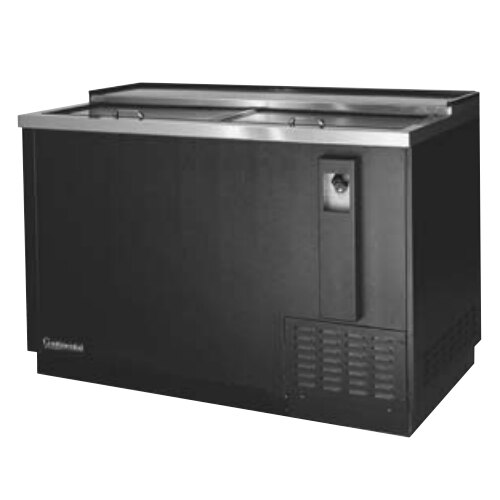 Continental Refrigerator CBC50 50" Black Horizontal Bottle Cooler