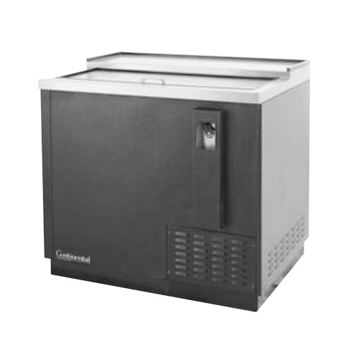 Continental Refrigerator CBC37 37" Black Horizontal Bottle Cooler