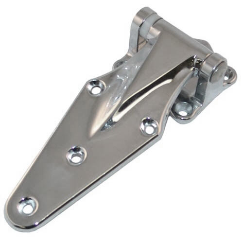 Kason 11070A00016 6 17/64" x 2 3/16" Surface Mount Door Hinge with 7/8