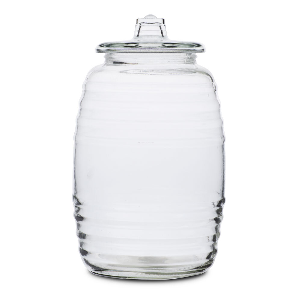 Libbey 9520003 10 Liter Barrel with Lid 2/Case