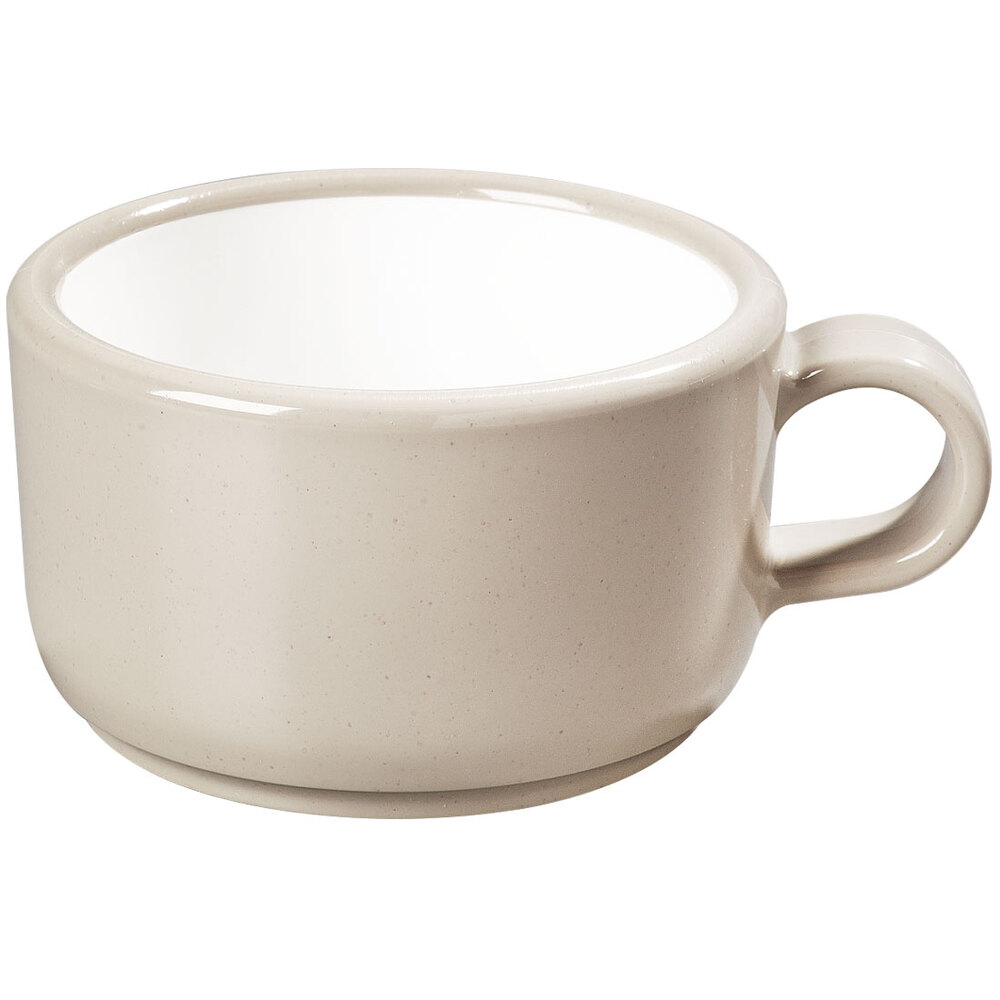 Carlisle 451219 12 oz. Jumbo Soup / Latte Mug 24/Case