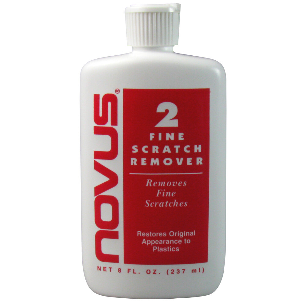 Novus Plastic Polish 2 Fine Scratch Remover 8 oz. Bottle