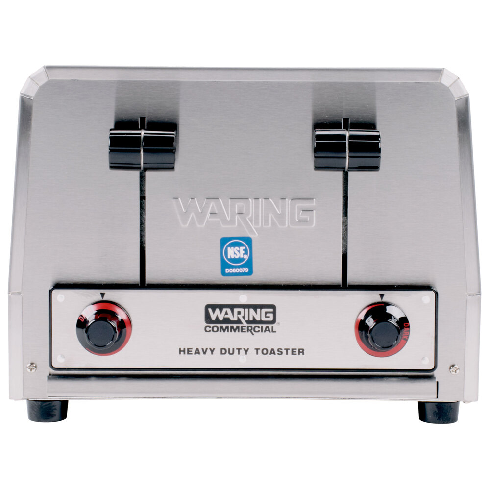 Waring WCT800RC Heavy Duty 4 Slice Commercial Toaster 120V