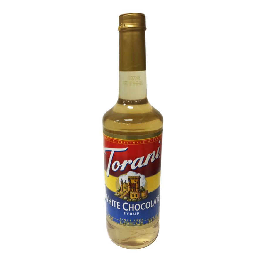 Torani 750 mL White Chocolate Flavoring Syrup