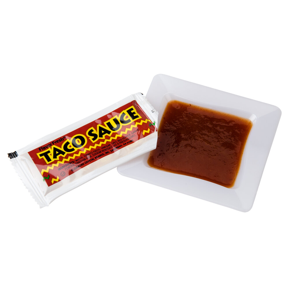 Taco Sauce 9 Gram Portion Packet 200/Case