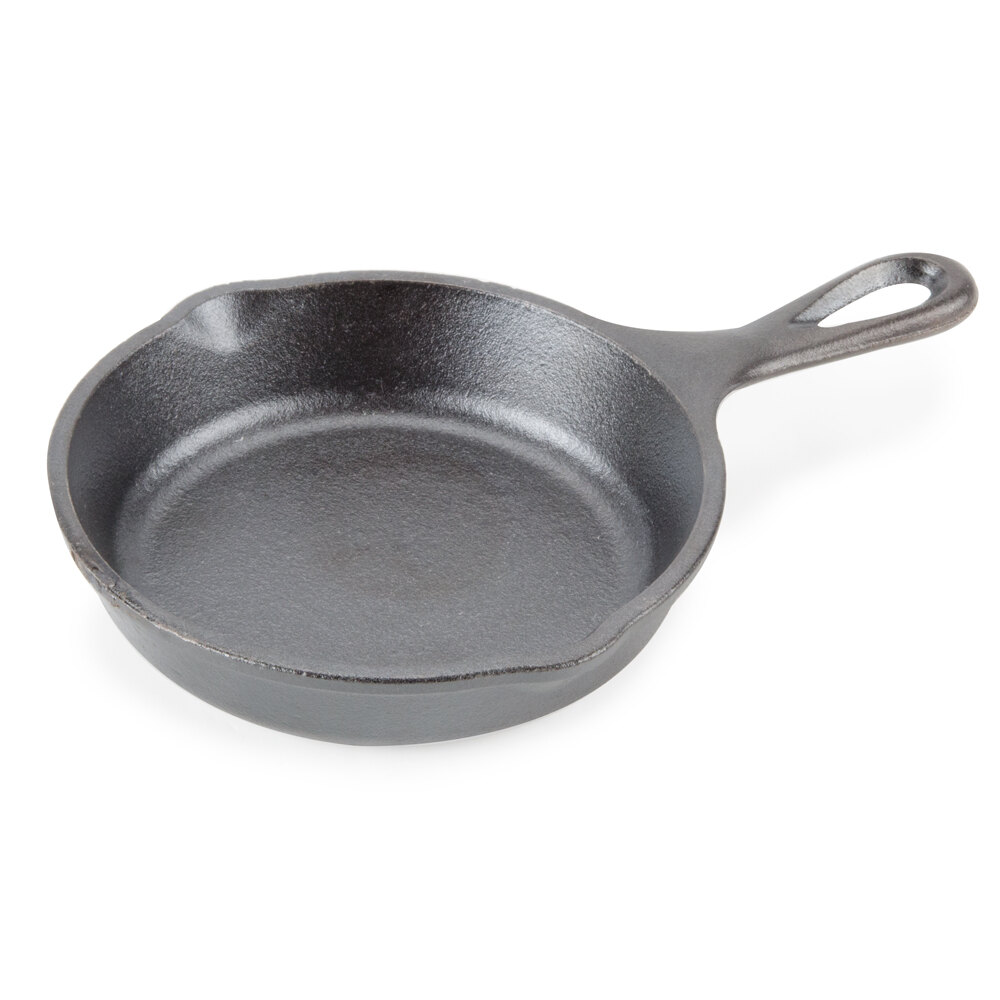 Lodge H5MS 5" PreSeasoned Cast Iron Individual Serving Skillet