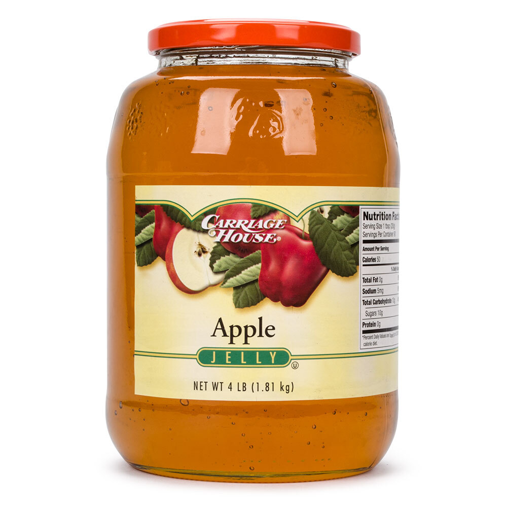 Apple Jelly 4 lb. Glass Jar