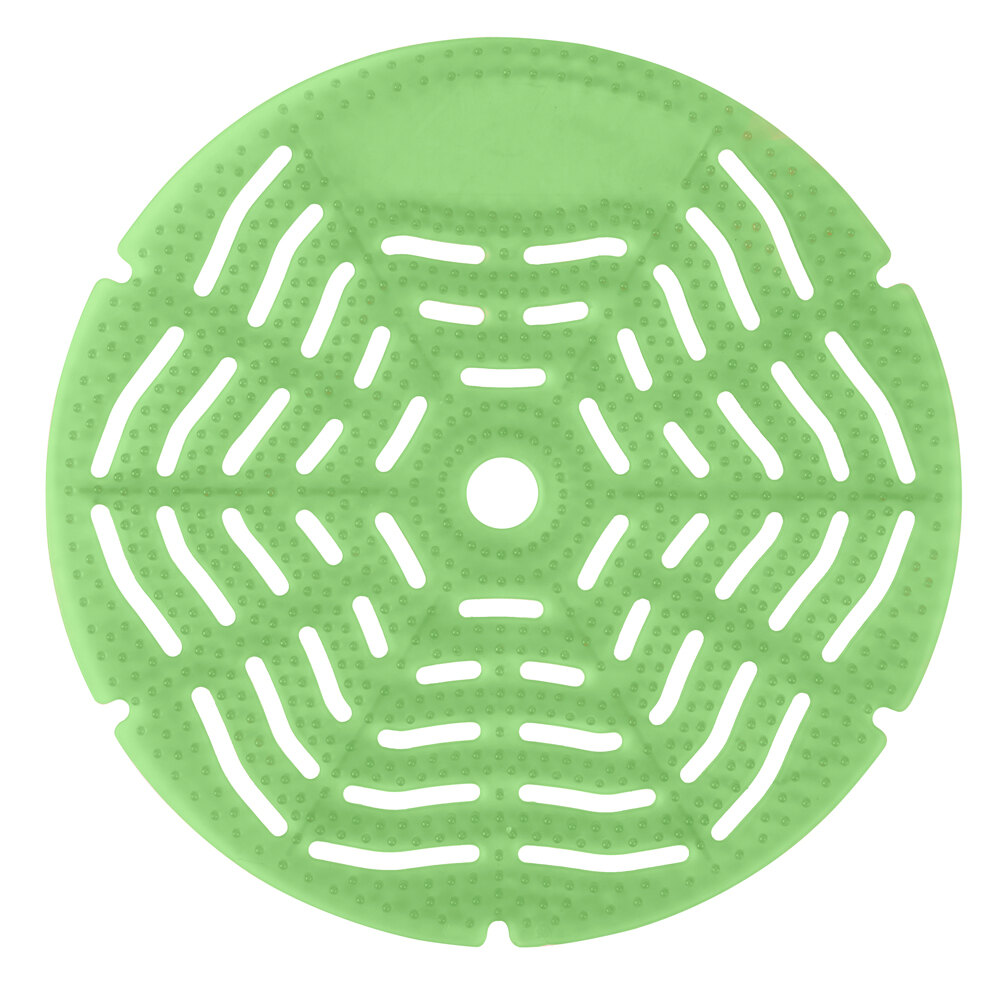 Lavex Janitorital Green Apple Scent Deodorized Gel Urinal Screen